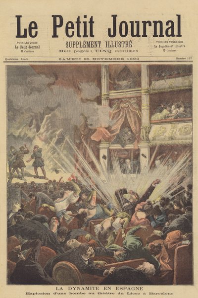 Atentado anarquista en España de French School